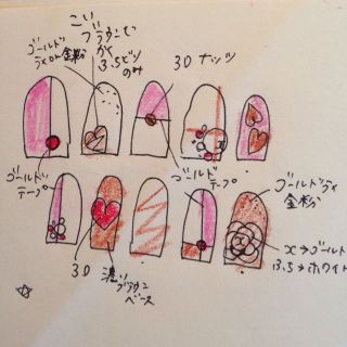 kaho_minnie様❤️専用 コスメ/美容のネイル(つけ爪/ネイルチップ)の商品写真