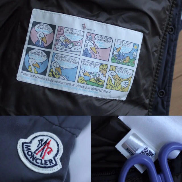 MONCLER(モンクレール)の⭕️みやび様【極上品】希少 上級モデル 雑誌掲載  極厚ウールリブ メンズのジャケット/アウター(ダウンジャケット)の商品写真