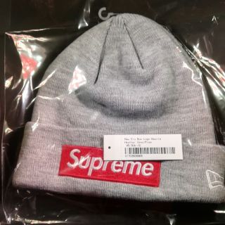 シュプリーム(Supreme)のSupreme New Era Beanie Beanie Gray (ニット帽/ビーニー)