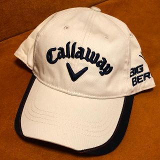 キャロウェイ(Callaway)のキャロウェイ キャップ  ベージュ色(ウエア)