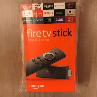 【未開封】Amazon fire tv stick 音声認識リモコン付属(その他)