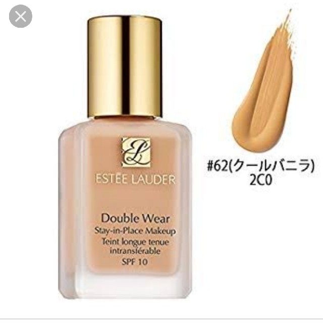 Estee Lauder(エスティローダー)の新品未使用,エスティーローダー　ダブルウェア　クールバニラ コスメ/美容のベースメイク/化粧品(ファンデーション)の商品写真