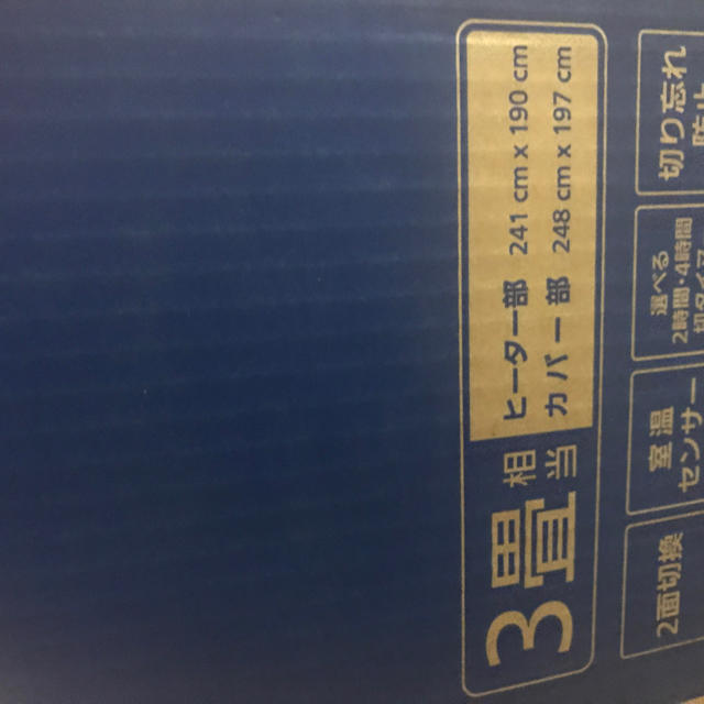 Panasonic(パナソニック)のホットカーペット はぱしゃさん専用 インテリア/住まい/日用品のラグ/カーペット/マット(ホットカーペット)の商品写真