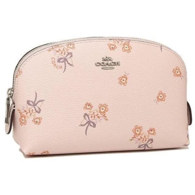 COACH - coach ピンク花柄ポーチ☆の通販 by chisa's shop｜コーチならラクマ