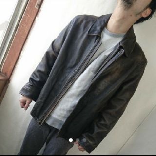 Eddie Bauer - EDDIE Bauer レザージャケットの通販 by アラレン's