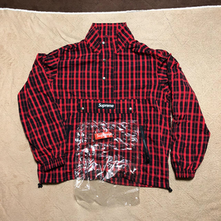 シュプリーム(Supreme)のsupreme nylon plaid pullover ジャケット(ナイロンジャケット)