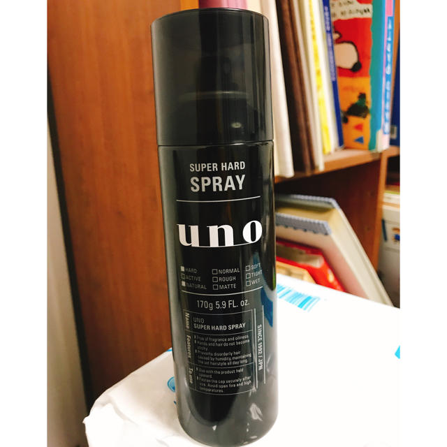 UNO(ウーノ)のUNO ヘアスプレー スーパーハード コスメ/美容のヘアケア/スタイリング(ヘアスプレー)の商品写真