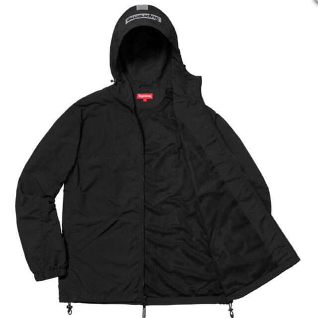 2-Tone Zip Up Jacket Black S