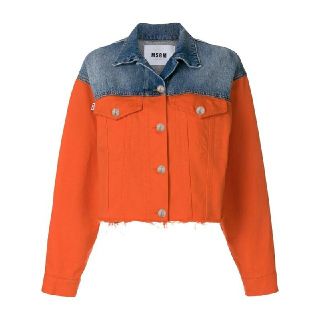 美品　MSGM エムエスジイエム　デニムジャケット Gジャン　羽織り　40