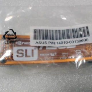 エイスース(ASUS)の🎁新品 ASUS純正品 14010-00130600 SLIブリッジカード(PCパーツ)