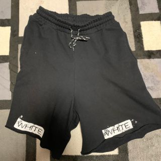 オフホワイト(OFF-WHITE)のオフホワイト ハーフパンツ(ショートパンツ)