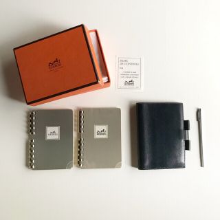 エルメス(Hermes)のHERMES エルメス 手帳 カバー アジェンダ   ミニ リフィル 2冊付(その他)