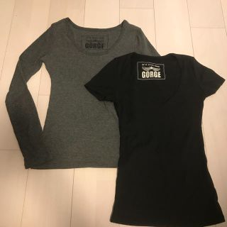 ゴージ(GORGE)のTシャツ&ロングTシャツセット(Tシャツ(半袖/袖なし))