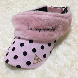 ルコックスポルティフ(le coq sportif)のルコック  冬用 防寒 サンバイザー 中古(その他)