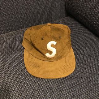 シュプリーム(Supreme)のsupreme 16AW Slogo cap Sロゴ キャップ カーキ(キャップ)