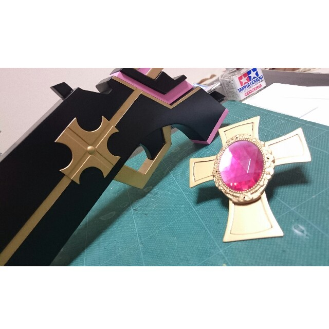 ヴァンピーロ ルチアーノの銃+十字架 エンタメ/ホビーのコスプレ(小道具)の商品写真