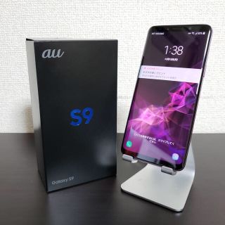 サムスン(SAMSUNG)のgalaxy s9 au版 SCV38 simロック解除済 docomo ROM(スマートフォン本体)