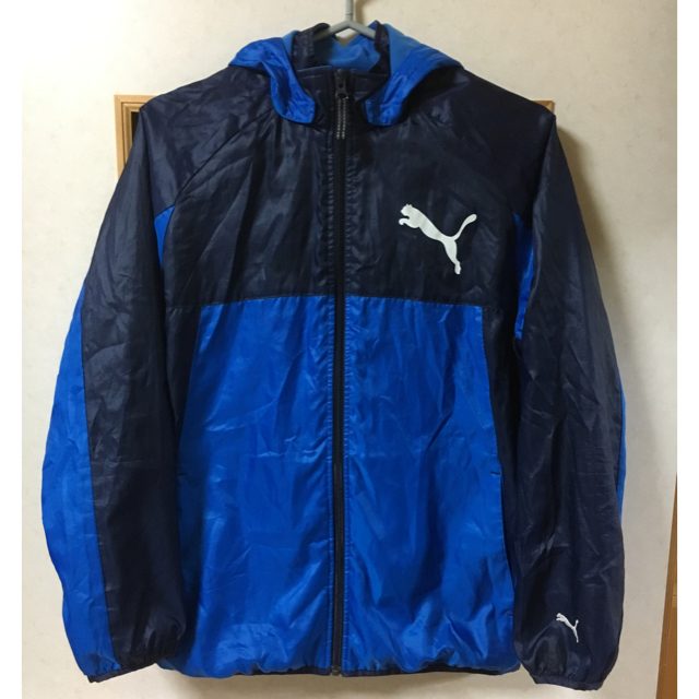 PUMA(プーマ)のPUMA ナイロンジャケット 160   キッズ/ベビー/マタニティのキッズ服男の子用(90cm~)(ジャケット/上着)の商品写真