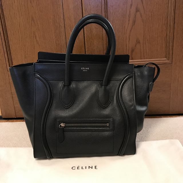 超歓迎 ラゲージ セリーヌ - celine ミニショッパー ドラムカーフ