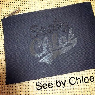 シーバイクロエ(SEE BY CHLOE)の☆SeebyChloe☆ロゴポーチ☆(ポーチ)