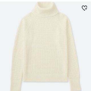 ユニクロ(UNIQLO)のカシミヤブレンドタートルニット(ニット/セーター)