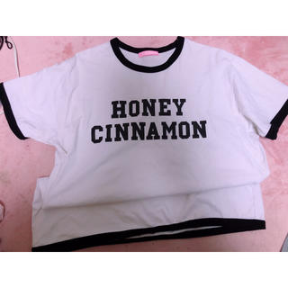 ハニーシナモン(Honey Cinnamon)のハニシナTシャツ(Tシャツ(半袖/袖なし))