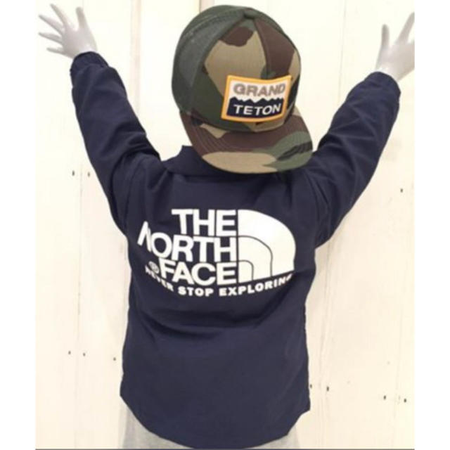 THE NORTH FACE(ザノースフェイス)の美品ノースフェイスコーチジャケット キッズ子供130hykesacai キッズ/ベビー/マタニティのキッズ服男の子用(90cm~)(ジャケット/上着)の商品写真