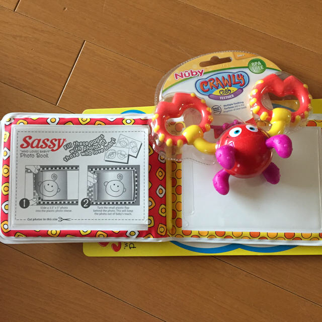 Sassy(サッシー)のSassy おもちゃ 4点 未使用、未開封 キッズ/ベビー/マタニティのおもちゃ(知育玩具)の商品写真