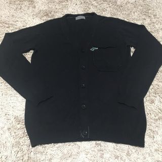 ヨウジヤマモト(Yohji Yamamoto)の美品☆ブラックカーディガン(カーディガン)