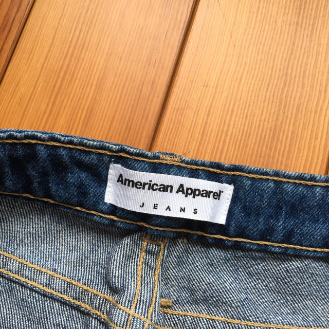 American Apparel(アメリカンアパレル)のAmerican Apparel デニムスカート レディースのスカート(ミニスカート)の商品写真