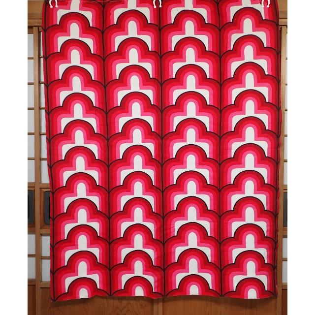 170×125 / 1950~60年代フランス　アンティークカーテン