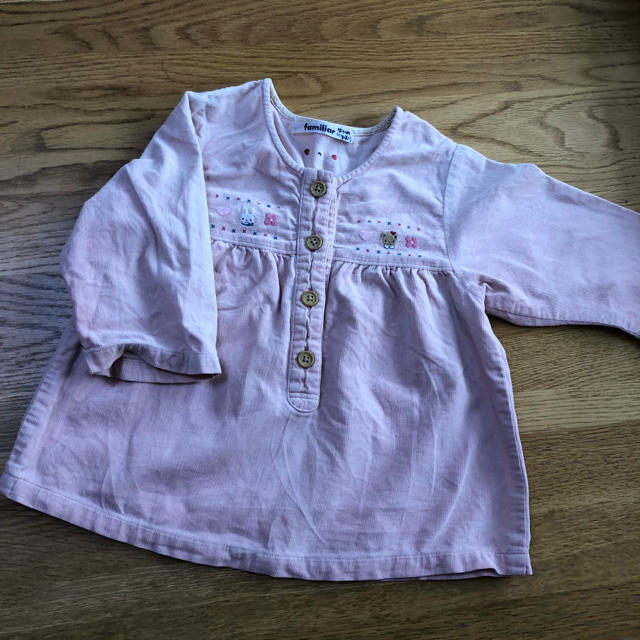 familiar(ファミリア)のファミリア サイズ90ブラウス キッズ/ベビー/マタニティのキッズ服女の子用(90cm~)(ブラウス)の商品写真