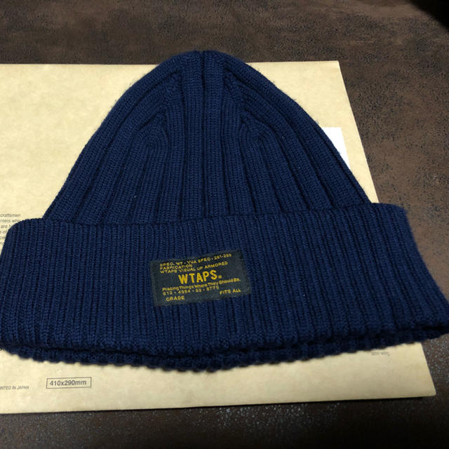 20aw WTAPS BEANIE ニットキャップ 試着のみ - ニットキャップ/ビーニー