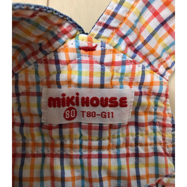 mikihouse(ミキハウス)の頑張るママ様専用 ミキハウス オーバーオール 80 キッズ/ベビー/マタニティのキッズ/ベビー/マタニティ その他(その他)の商品写真