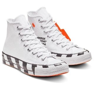 コンバース(CONVERSE)の25.5 Converse Off-white Chuck 70 ALLSTAR(スニーカー)