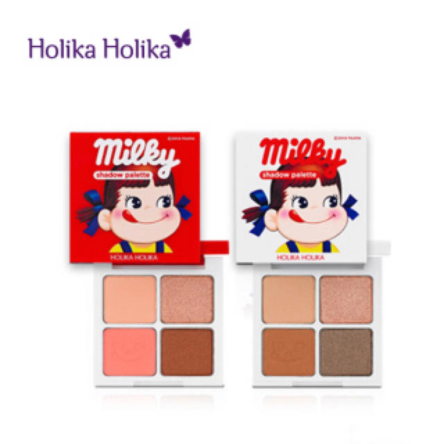 Holika Holika(ホリカホリカ)の新品 ホリカホリカ ペコちゃん アイシャドウパレット ミルクキャラメル コスメ/美容のベースメイク/化粧品(アイシャドウ)の商品写真