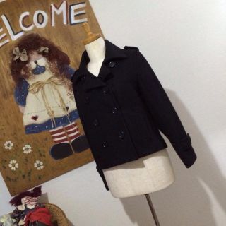 マジェスティックレゴン(MAJESTIC LEGON)のMAJESTIC LEGON アウター黒(ピーコート)