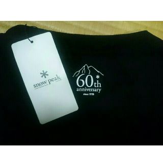 スノーピーク(Snow Peak)のスノーピーク 60th記念Tシャツ   サイズXL(Tシャツ/カットソー(半袖/袖なし))