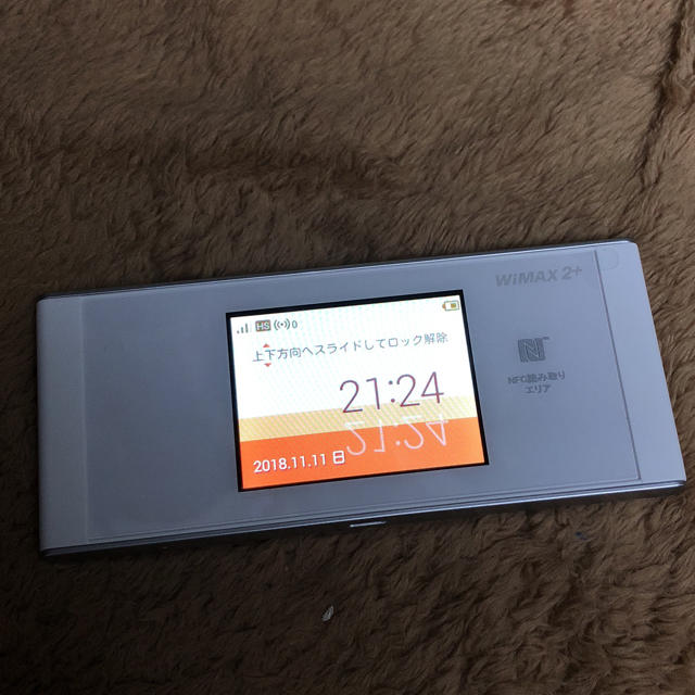 美品⭐︎ WiMAX2+ クレードル付き