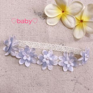 ハンドメイド♡Babyヘアバンド(その他)