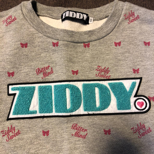 ZIDDY(ジディー)のziddy スウェット裏起毛セットアップ キッズ/ベビー/マタニティのキッズ服女の子用(90cm~)(Tシャツ/カットソー)の商品写真