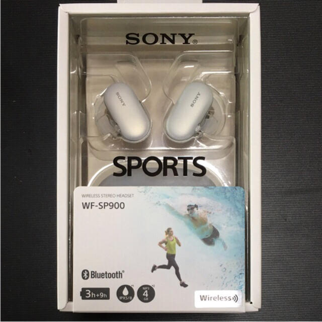SONY(ソニー)のSONY wf-sp900  スマホ/家電/カメラのオーディオ機器(ヘッドフォン/イヤフォン)の商品写真