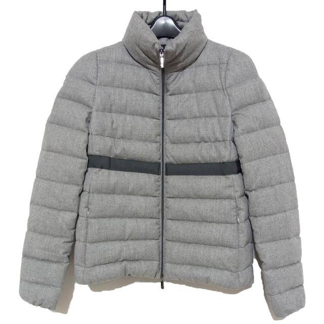 MONCLER(モンクレール)の定価19万 モンクレール TAYSSE ウール ダウン ジャケット 0 グレー レディースのジャケット/アウター(ダウンジャケット)の商品写真