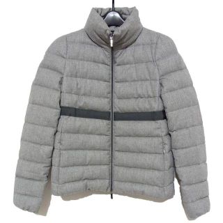 モンクレール(MONCLER)の定価19万 モンクレール TAYSSE ウール ダウン ジャケット 0 グレー(ダウンジャケット)