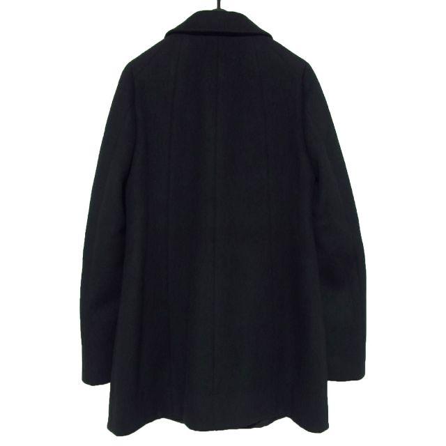 Drawer(ドゥロワー)のドゥロワー ウール カシミヤ ステンカラー Aライン コート 40 黒 レディースのジャケット/アウター(その他)の商品写真