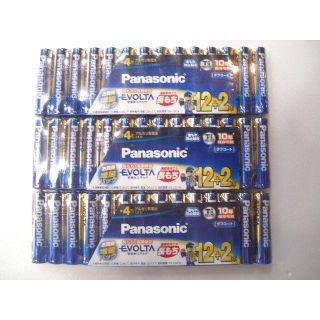 パナソニック(Panasonic)の【パナソニック】エボルタ 単4電池 お買得増量パック 12+2本 3set(その他)