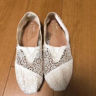 トムズ(TOMS)のTOMS✳︎レーススリッポン(スリッポン/モカシン)