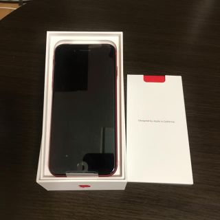 アイフォーン(iPhone)のiPhone8 RED SIMフリー 64GB(スマートフォン本体)