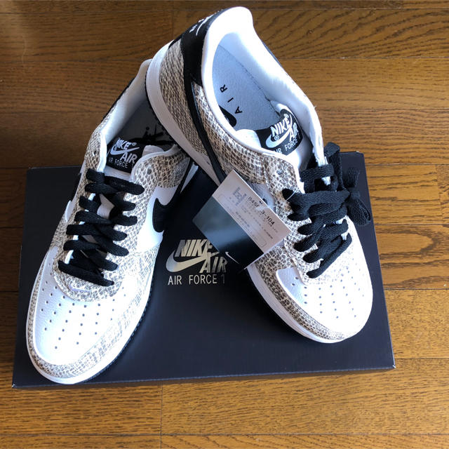 NIKE AIR FORCE 1 COCOA SNAKE 白蛇25.5cm 復刻スニーカー