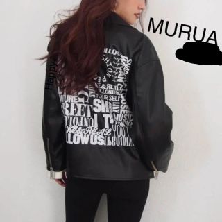 ムルーア(MURUA)のMURUA ライダース(ライダースジャケット)